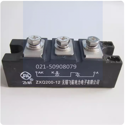 Thyristor rectifier module : ZXQ200-12 ( Mounting dimensions 92*20 ) (3 Pieces)