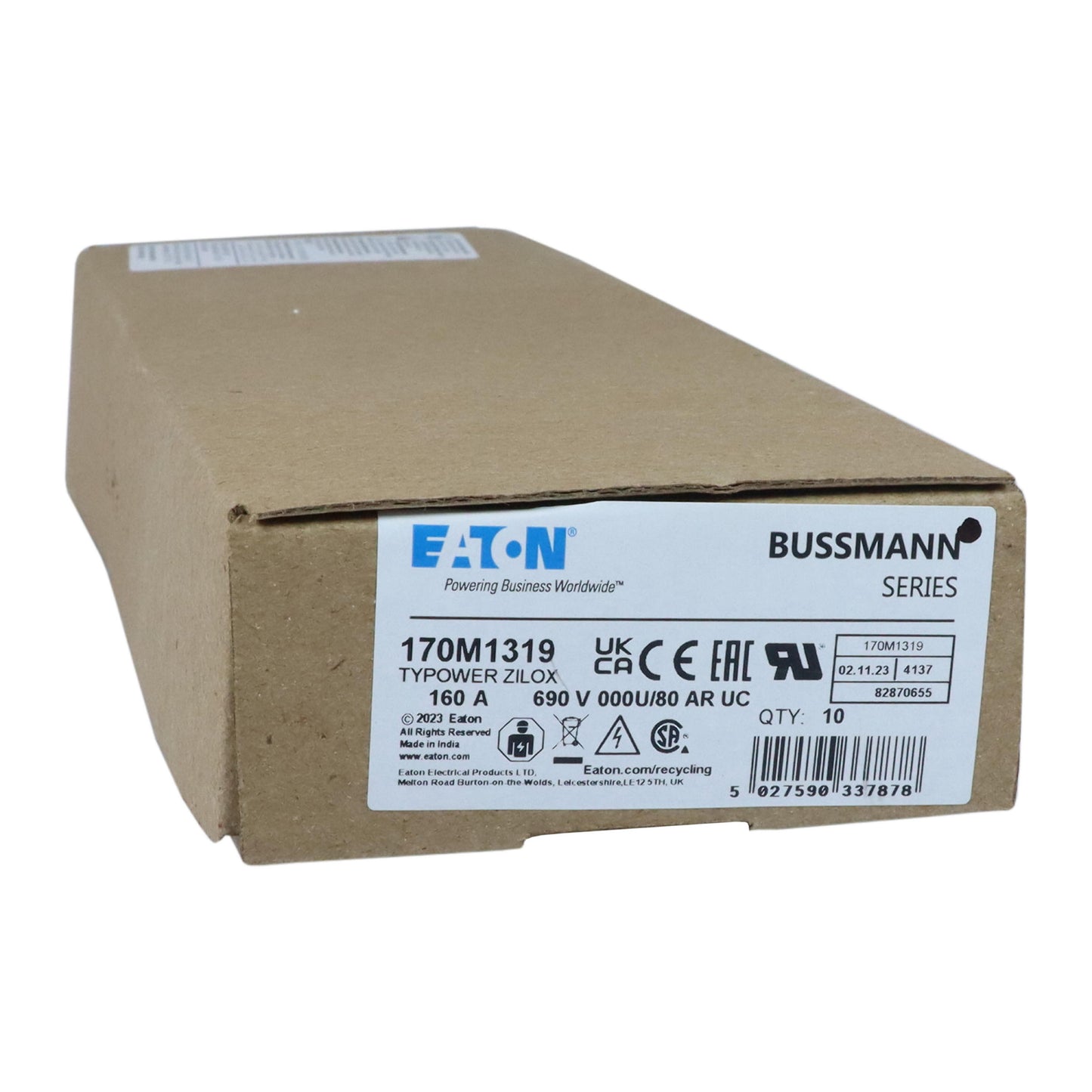 Fusible aR Eaton 160A - 690V (170M1319)