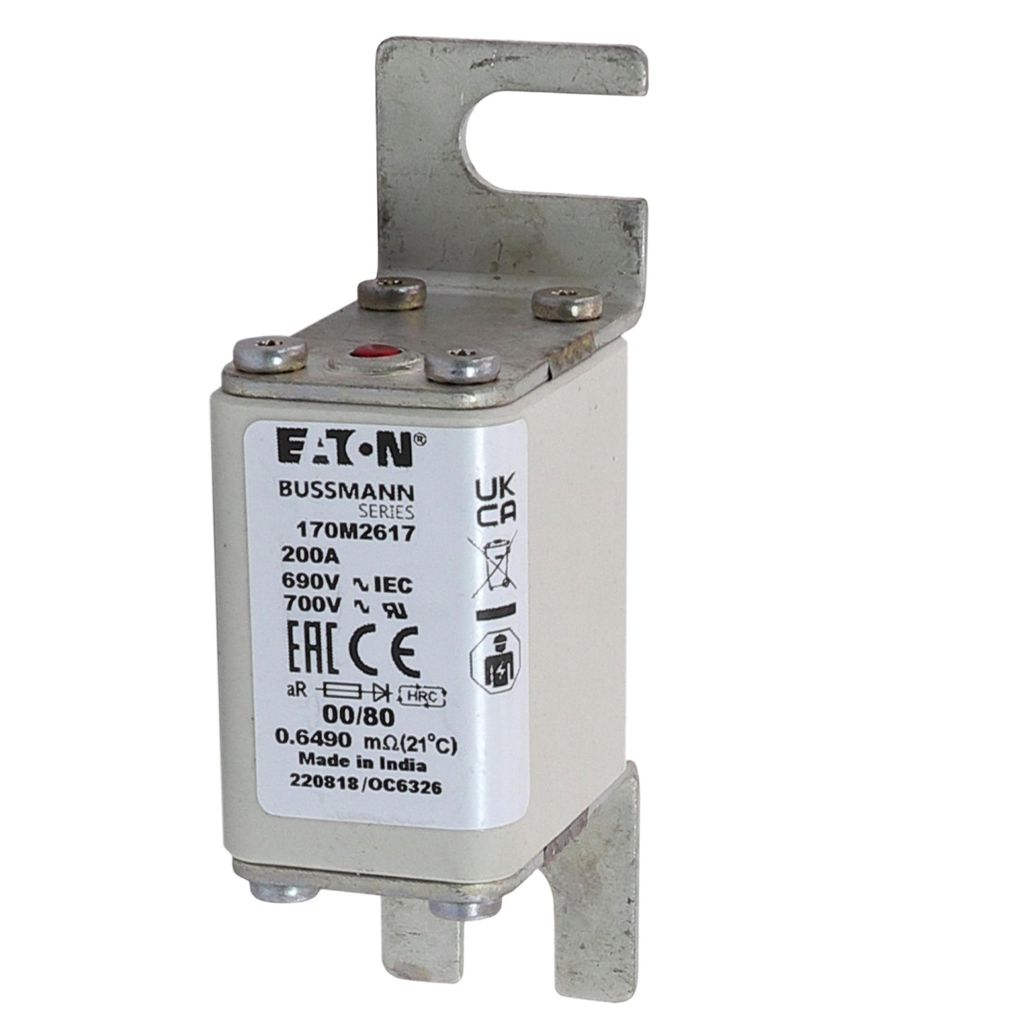 Eaton 200A aR Fuse - 690V (170M2617)