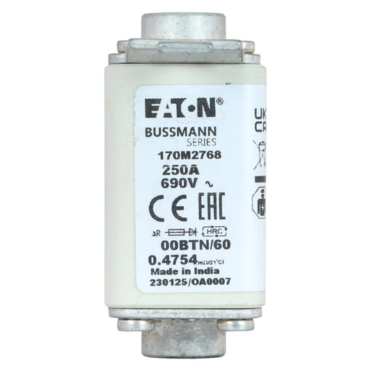 Bussmann 170L2768 100A Fuses (6 Pieces)