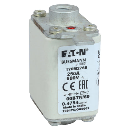 Fusibles Bussmann 170L2768 100A (6 Piezas)