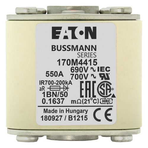 Bussmann 170M4415 550A AC 690 V Fuse (4 Pieces)