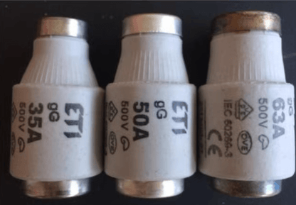 ETI DIII 63A 2313403 Fuses