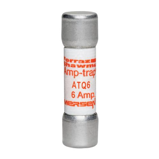 Mersen ATQ6 6A 500V Fuses (10 Pieces)