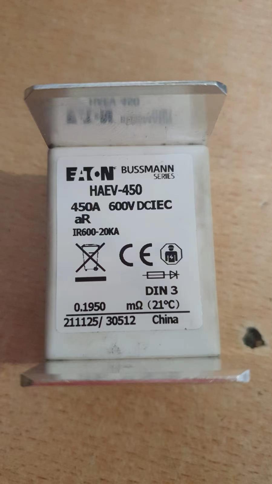 Fusibles EATON HAEV-450 450A 600V 211125/30512