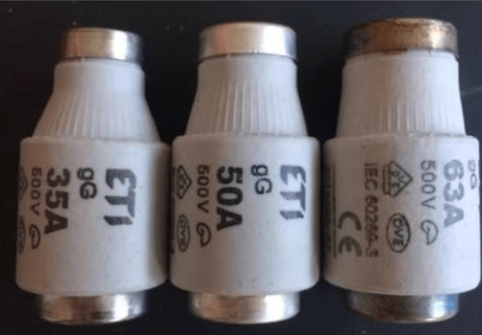 Fusibles ETI DIII 35A 500V 2313401