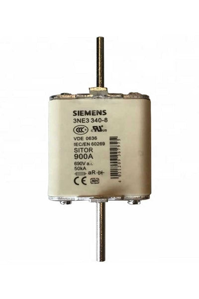 Siemens 3NE3340-8 900A 1000Vac aR Fuses (3 Pieces)