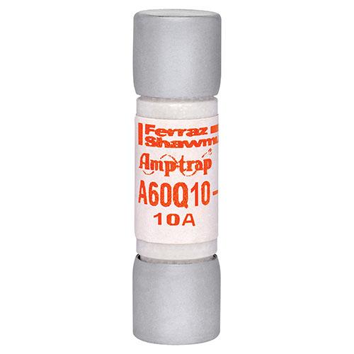 Fusible de tubo de vidrio de acción rápida Mersen 10 A - 600 V (A60Q10-2)