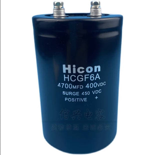 Condensador Hicon HCGF6A 6800MFD 450V (4 piezas)