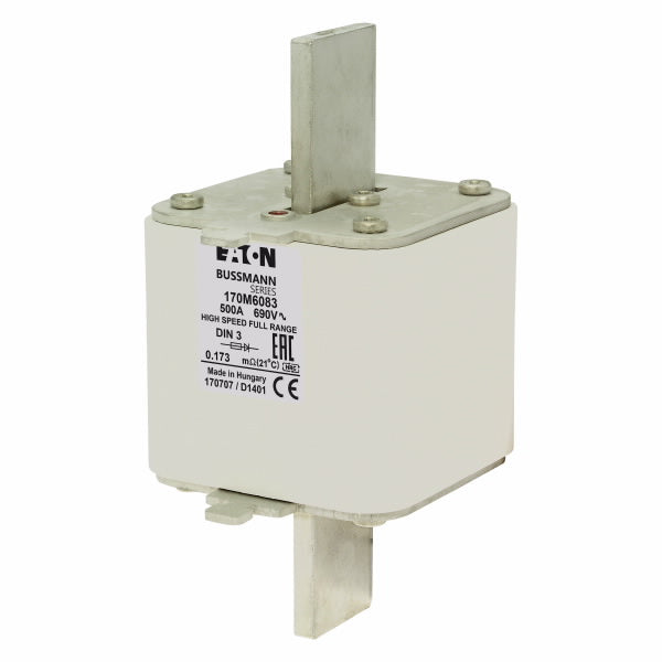 Bussmann 170M6083 FUSE 500A 690V DIN 3 GR Sicherungen