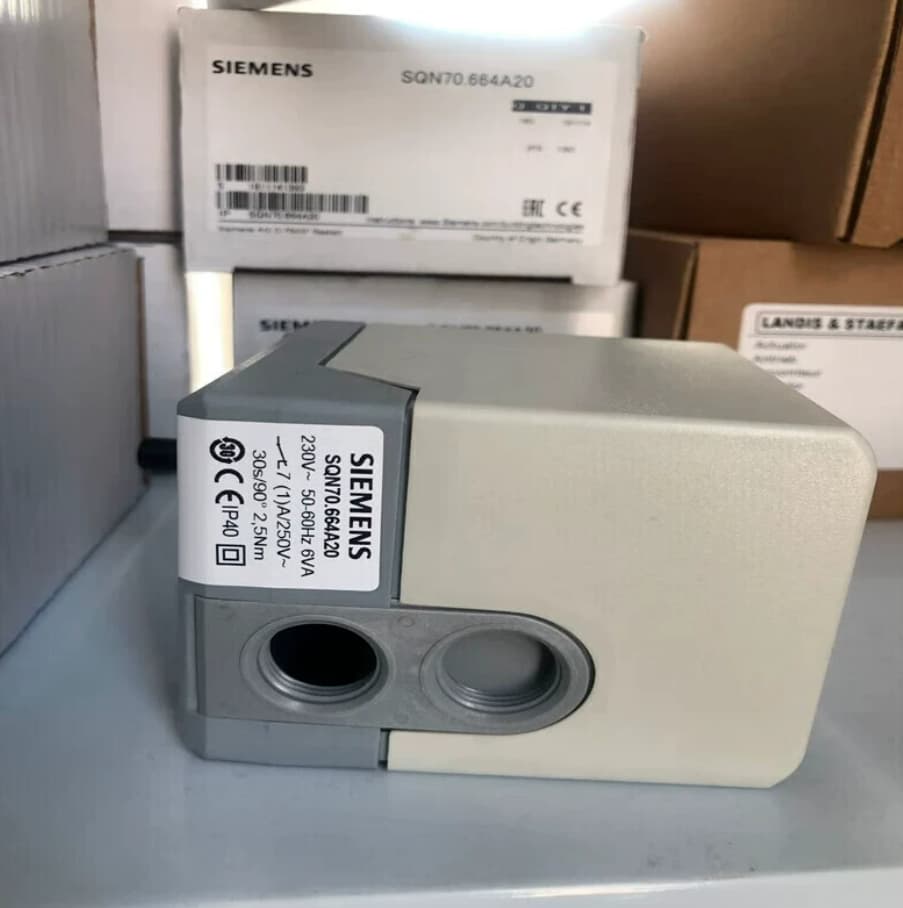 Servomotor del actuador del amortiguador Siemens SQN70.664B20