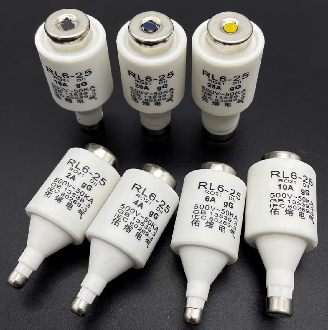 MRO FB22 RL6-63 63A 500V ( RO22 DIII ) Fuses