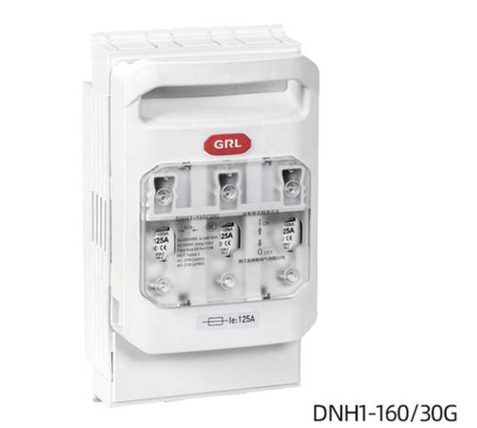 GRL 160A 3 Phase Fused Disconnect Switch DNH1-160/30G (50pieces)