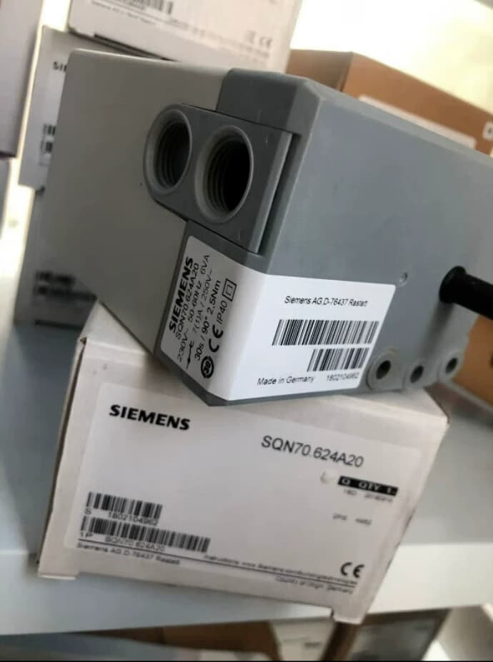 Servomotor del actuador del amortiguador Siemens SQN71.624.A23