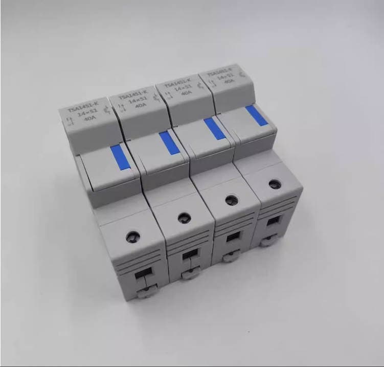 SINOFUSE TSA1451-K-40A 500V 690V 800V 14X51 Fuses Holder (4 Pieces)