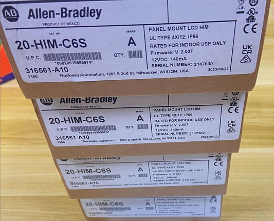 Allen-Bradley 20-HIM-C6S SER. Ein Powerflex Panel Mount LCD HIM 20HIMC6S