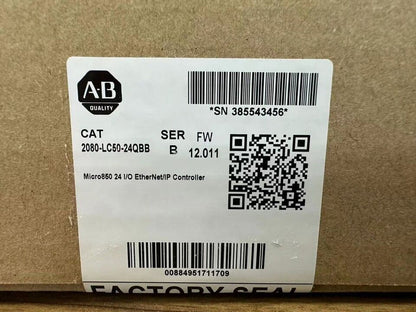 Allen-Bradley 2080-LC50-24QBB PLC Ethernet I/P Controller