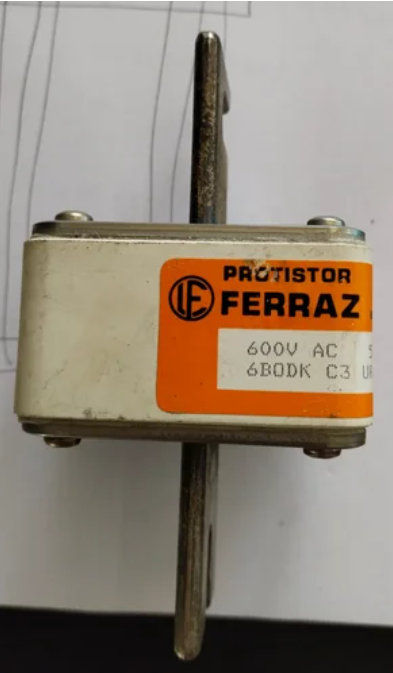 Ferraz 6BODK URG 33 ESP 500 DIN 110 REF: D86092 600V 500A Sicherungen