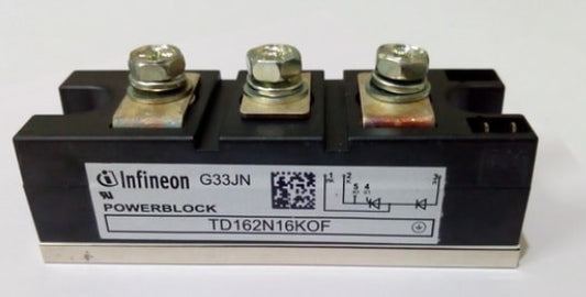 Infineon TD162N16KOF IGBT-Thyristormodul (2 Stück)