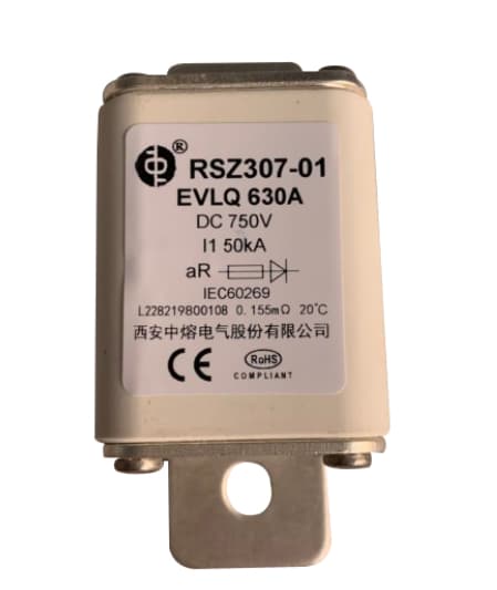 SINOFUSIBLE RSZ307-01-EVLQ 630A 750V (2 Piezas)