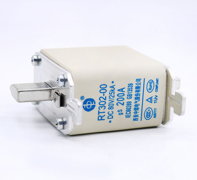 Fusibles SINOFUSE RT302-00 50A 63A 80A 100A 125A 160A 200A 224A 250A 80VDC gS