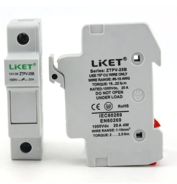 LKET ZTPV-25 20A 1000Vdc gPV (32 Pieces)