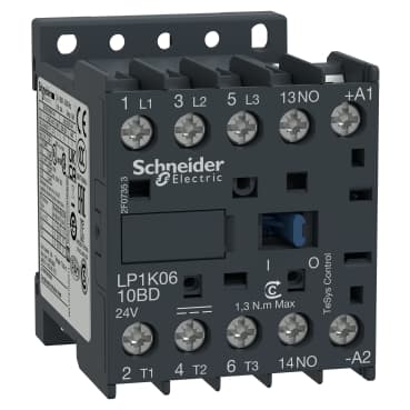 Schneider LP2K1210BD 12A DC24V Contactor