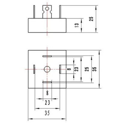 Gleichrichtersteuermodul: XQ20-10 20A 1000V (35*35) (5 Stück)