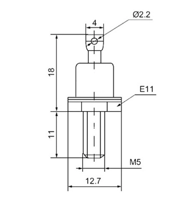 Diodo rectificador en espiral: D212-16 16A 100V~1200V (10 piezas)