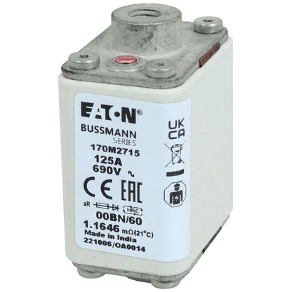 EATON 170M2715 125A 690V Fuses