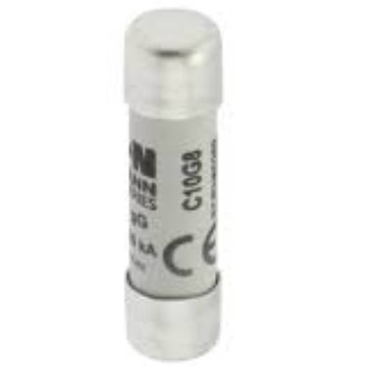 Bussmann C10G8 8A 500V gG Fuses (10 Pieces)