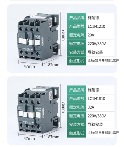 Contactor Schneider LC1N1801