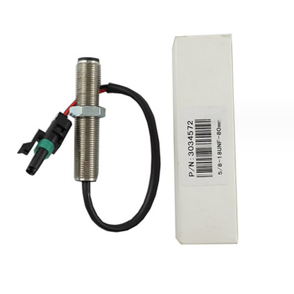 3034572 Magnetic Pickup Mpu Generator Speed Sensor Rotational Speed Sensor Rpm For Generator Set 80mm