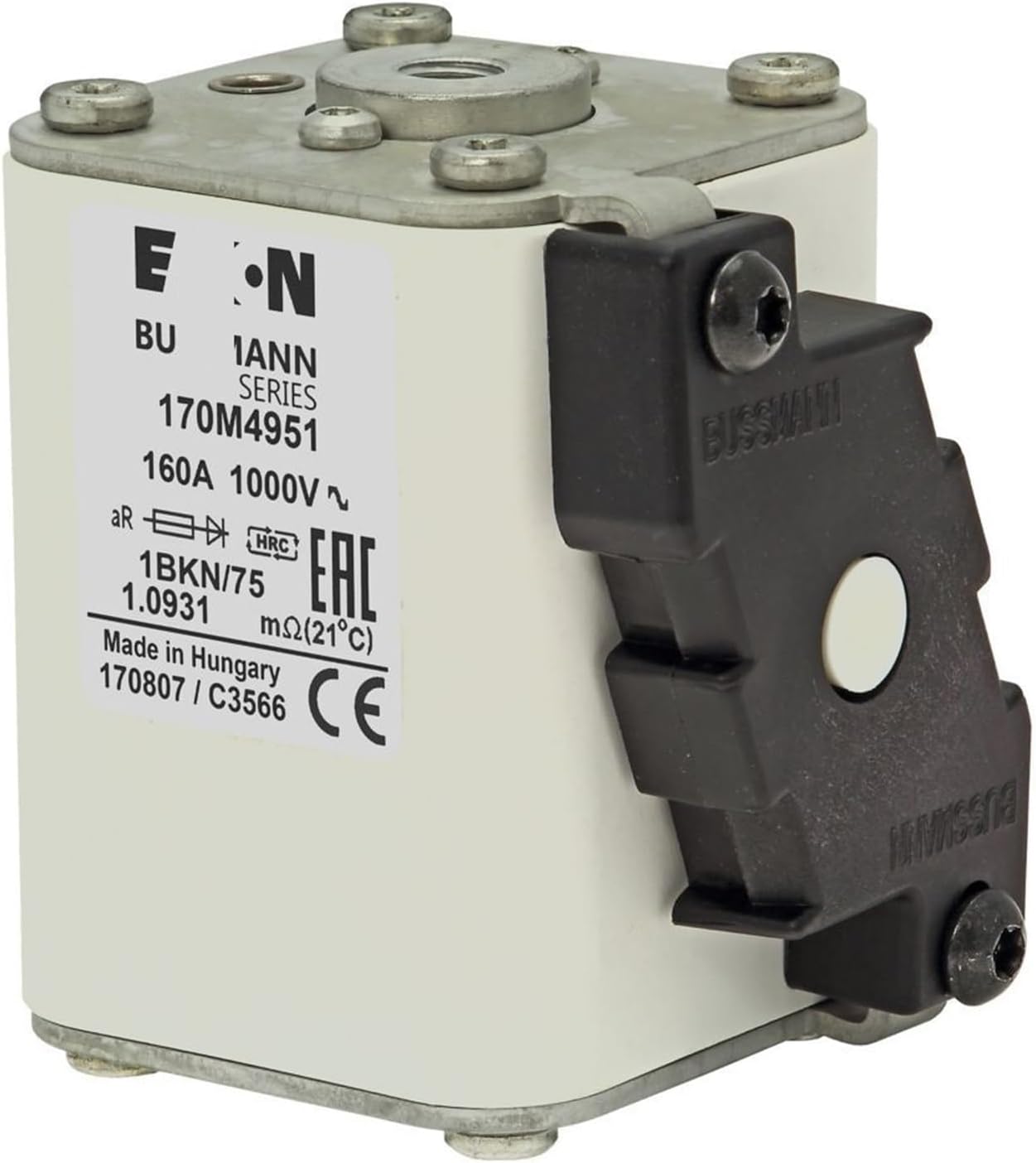 EATON 170M4951 160A 1000V Fuses (2 Pieces)