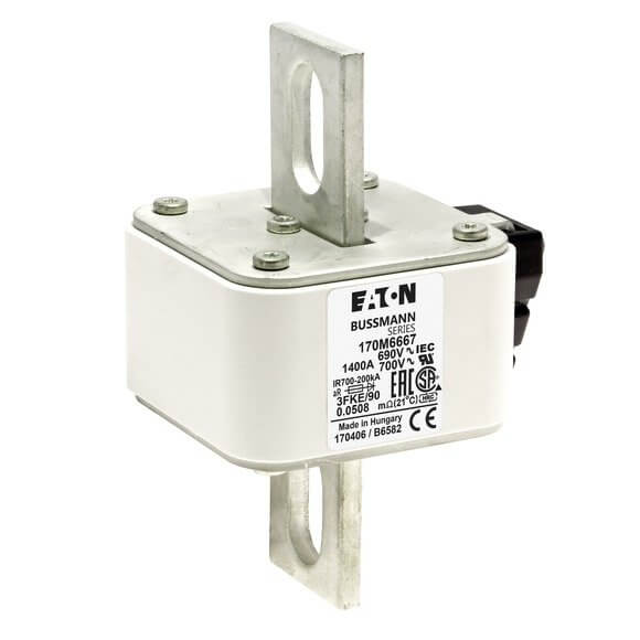 Bussmann 170M6667 1400A 690V Sicherungen (3 Stück)