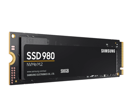 SAMSUNG 980 SSD 500 GB PCle 3.0x4, NVMe M.2 2280, internes Solid-State-Laufwerk, Speicher für PC, Laptops, Gaming und mehr, HMB-Technologie, intelligentes Turbowrite, Geschwindigkeiten bis zu 3.500 MB/s, MZ-V8V500B/AM