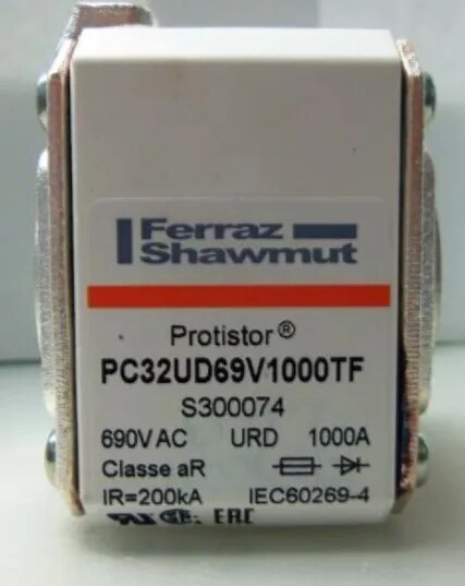 Fusibles Ferraz Shawmut PC32UD69V900TF 6,9 URD 32 TTF 0900 Q300072 / PC32UD69V1000TF S300074 aR