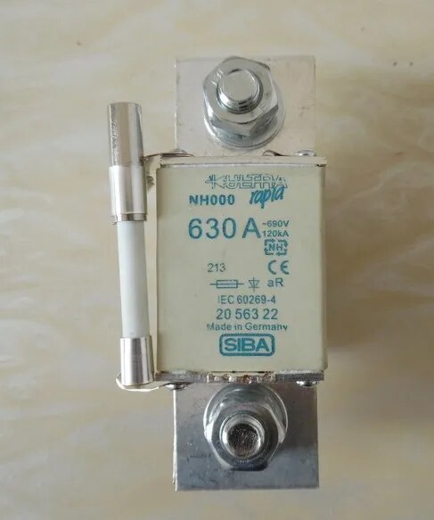 Siba NH000 500A 2056320 aR Fuses