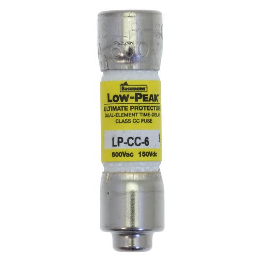 EATON LP-CC-6 6A 600V Fuses (10 Pieces)