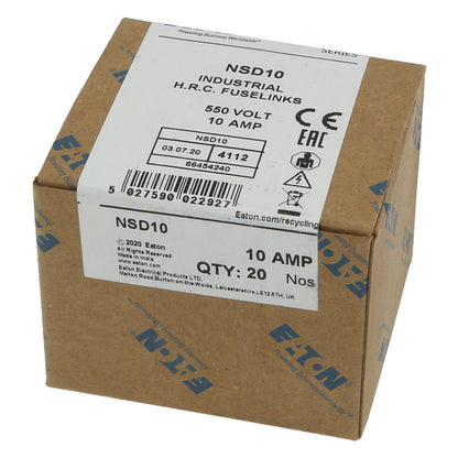 Bussmann NSD12 12A 550V gG BS88 Fuses