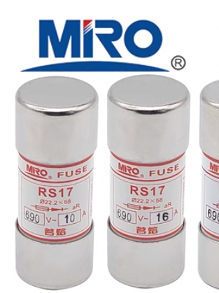 MRO RS17 16A 690V 22.2*58 aR Fuses (10 Pieces)