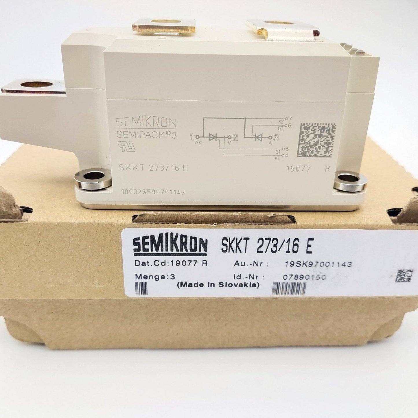 Semikron SKKT273/16E IGBT-Thyristormodul