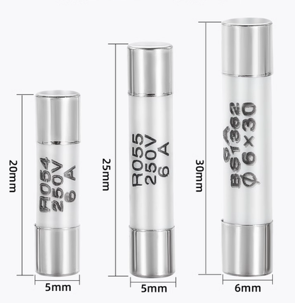 ZHENGRONG RO58 RS58 2A 250/500V 6*30 gG Fuses