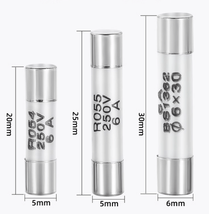 ZHENGRONG RO57 RS57 10A 250V 6*25 gG Sicherungen