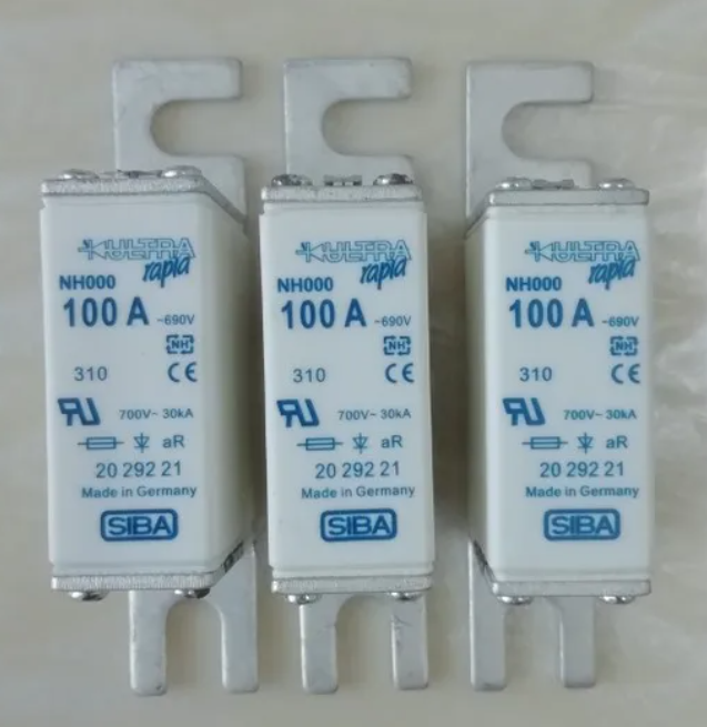 Siba NH000 100A 690V 2029221 aR Fuses