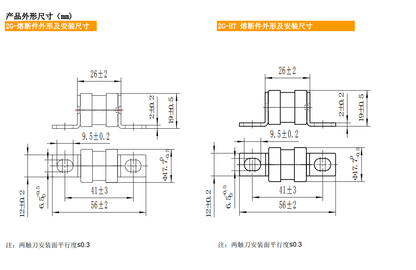 Sinofuse RS308-HB-2G 16A aR 750VDC Fuses (10 Pieces)