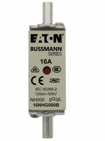 Bussmann 16NHG000B 16NHG000B 16A 500V NH000 gG / 20NHG000B 35NHG000B 40NHG000B 50NHG000B 63NHG000B 80NHG000B 100NHG000B Sicherungen (5 Stück)