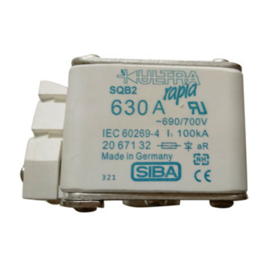 Siba SQB2 400A 690V/700V 2067032 Fuses (3 Pieces)