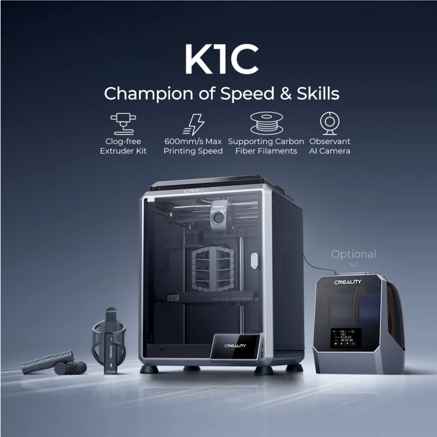 K1C Kohlefaser-3D-Drucker - Creality 