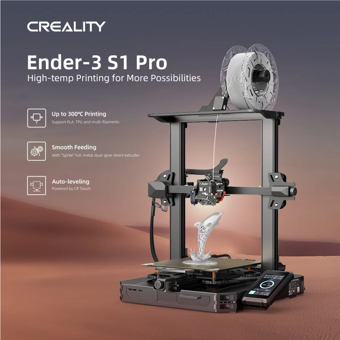 Ender-3 S1 Pro 3D Printer - CREALITY